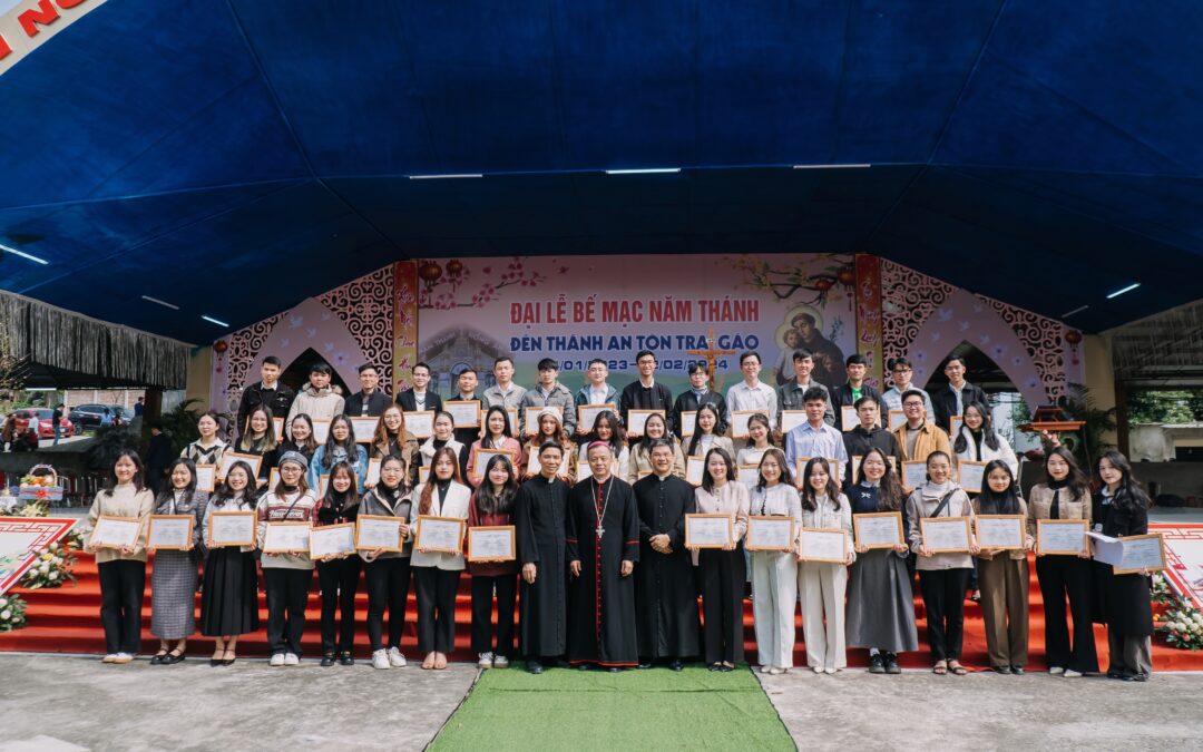 Thông báo kết quả học bổng Nguyễn Trường Tộ Giáo phận Vinh năm học 2023-2024